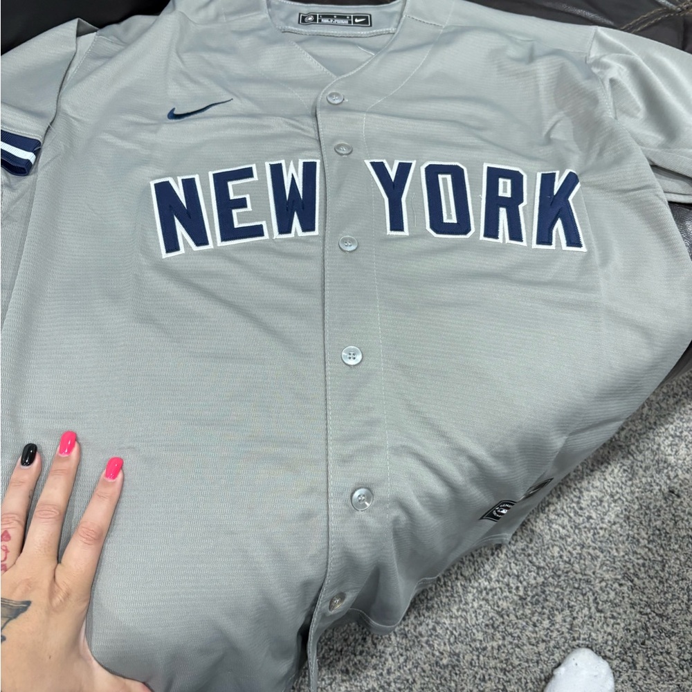 Nike Gray New York Yankees Jersey
